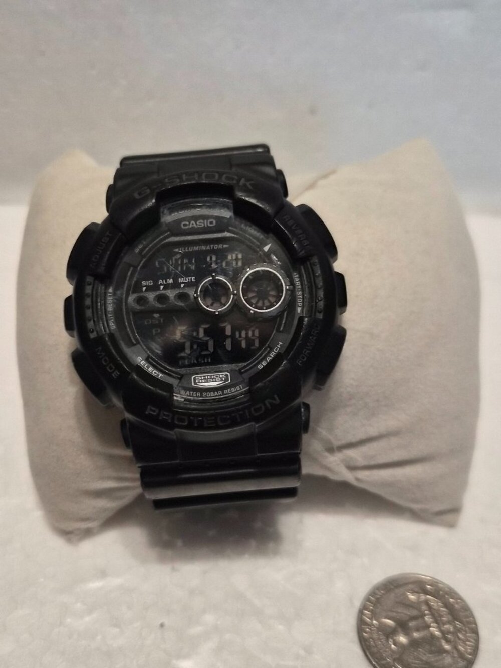 Casio G Shock Digital Matte Black